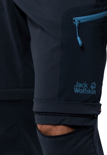 Jack Wolfskin Activer Light Zip Off Men Night Blue Fashion