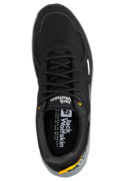 Brand Woodland 2 Texapore Low M Jack Wolfskin Zwart-potig Geel Xt