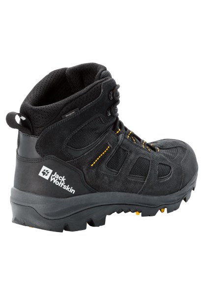 Hot Jack Wolfskin Vojo 3 Texapore Mid M Zwart-potig Geel Xt