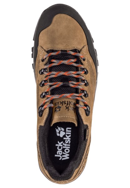 Rebellion Texapore Laag M Bruinrode Origine Jack Wolfskin