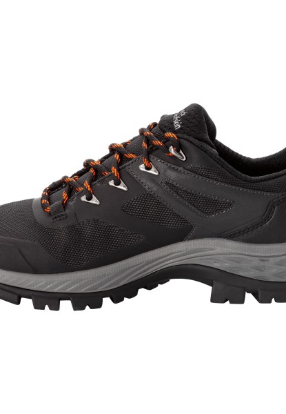 Zwart-oranje Origine Jack Wolfskin Rebellie Gids Texapore Low M