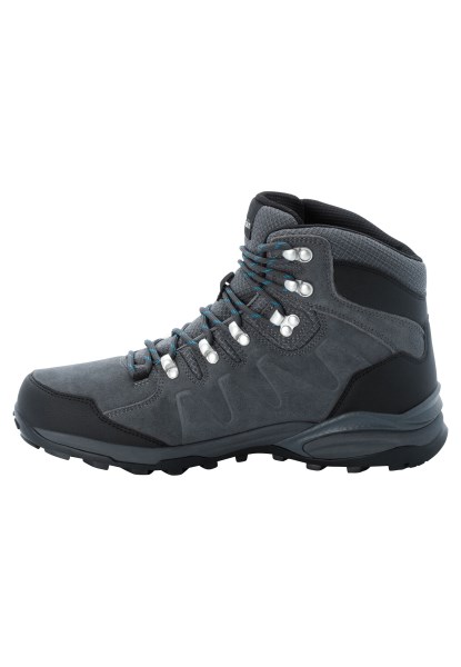 Originele Refugio Texapore Mid M Jack Wolfskin Grijs-zwart
