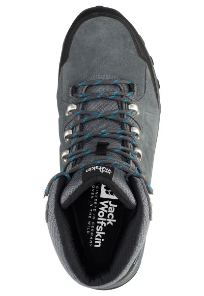 Originele Refugio Texapore Mid M Jack Wolfskin Grijs-zwart