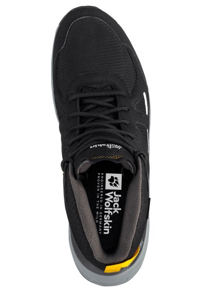 Forest 2 Texapore Mid M Originele Zwart-potige Gele Xt Jack Wolfskin