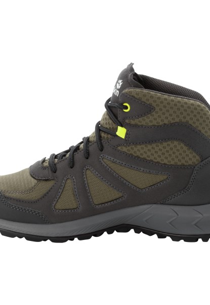 Jack Wolfskin Woodland 2 Texapore Mid M Kaki-groene Collectie