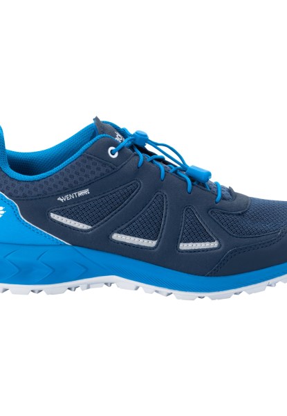 Donkerblauw-blauw Jack Wolfskin Bos 2 Ventilatieopeningen Laag M Oorsprong