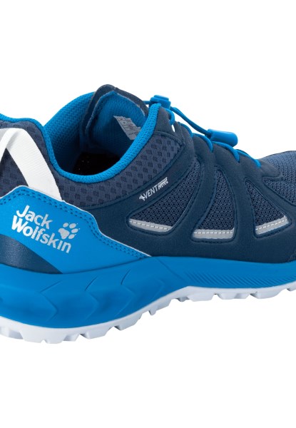 Donkerblauw-blauw Jack Wolfskin Bos 2 Ventilatieopeningen Laag M Oorsprong