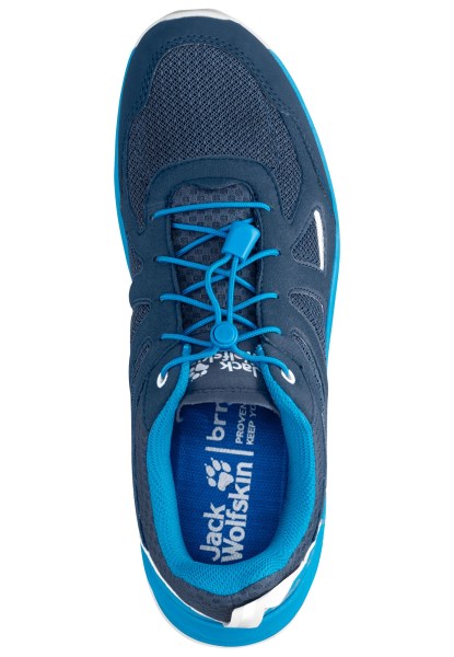 Donkerblauw-blauw Jack Wolfskin Bos 2 Ventilatieopeningen Laag M Oorsprong