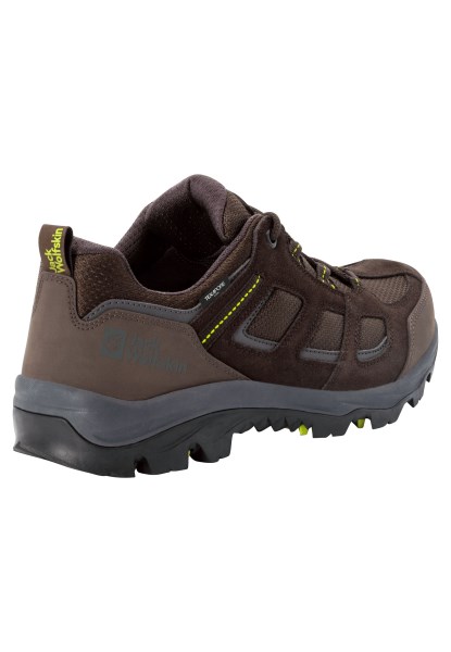 Fashion Jack Wolfskin Donkerbruin-limoen Vojo 3 Texapore Laag M