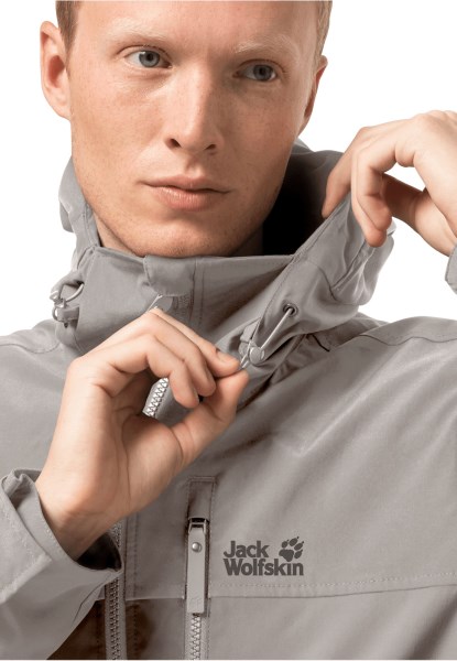 Desert Windjack M Collectie Jack Wolfskin Asgrijs