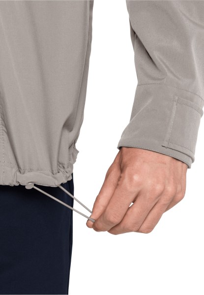 Desert Windjack M Collectie Jack Wolfskin Asgrijs