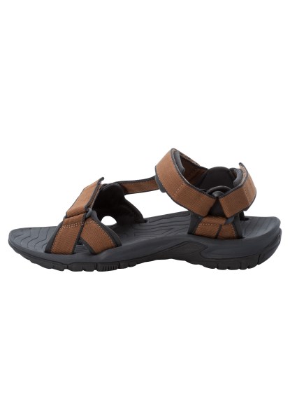 Jack Wolfskin Bruin-zwart Origine Lakewood Ride Sandaal M