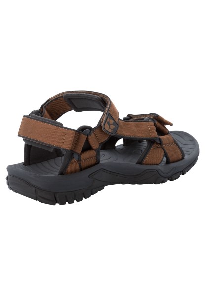 Jack Wolfskin Bruin-zwart Origine Lakewood Ride Sandaal M