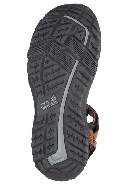 Jack Wolfskin Bruin-zwart Origine Lakewood Ride Sandaal M
