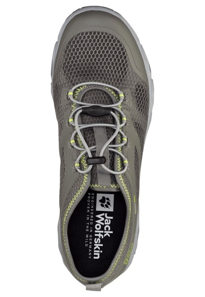 Jack Wolfskin Brands Grey-lime Breezer Vent Laag M