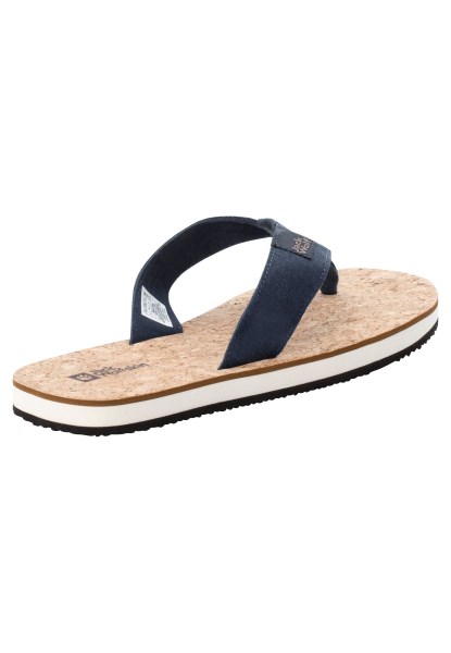 Jack Wolfskin Ecostride 2 Pantoffel M Blauw-kurk Origineel