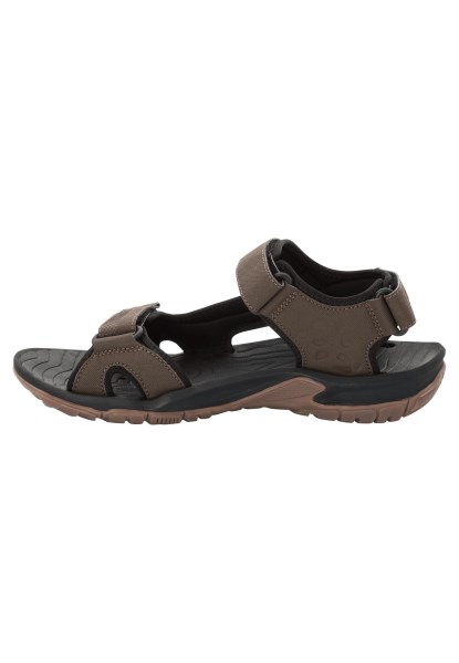 Donker Hout Fashion Jack Wolfskin Lakewood Cruise Sandaal M