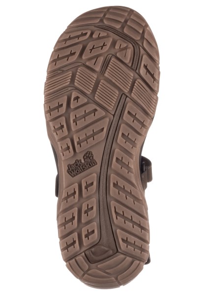 Donker Hout Fashion Jack Wolfskin Lakewood Cruise Sandaal M
