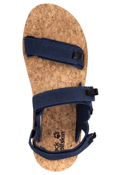 Blauw-kurk Ecostride 2 Sandaal M Jack Wolfskin Collecties