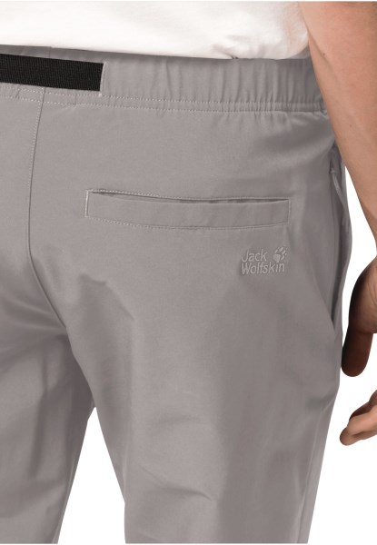 Brand Summer Lifestyle Pants M Ash Grey Jack Wolfskin
