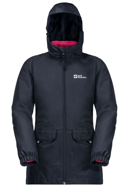Origineel Velvy 3in1 Jack G Nachtblauw Jack Wolfskin