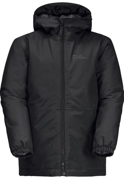 Jack Wolfskin Zwarte Bergland Jas K Hot