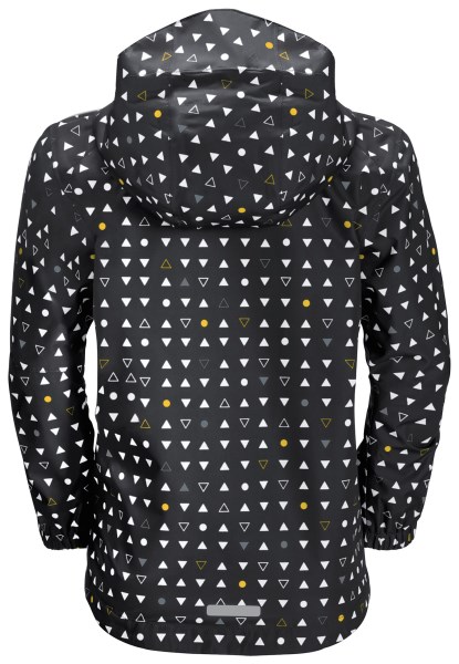 Jack Wolfskin Collections Tucan Dotted Jacket Kids Zwart All Over