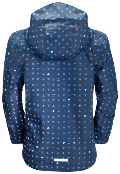 Donker Indigo Jack Wolfskin Hot Tucan Gestippelde Jas Kinderen