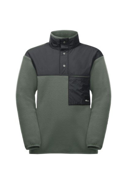 Spirit Fleece Halfzip Y Jack Wolfskin Thyme Green Brands