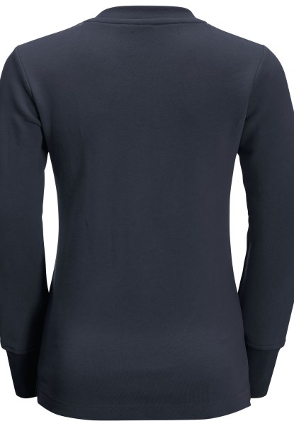 Jack Wolfskin Night Blue Origin Essential Ronde Hals K