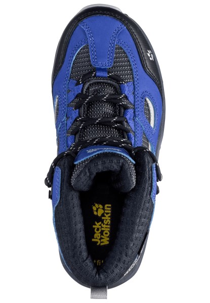 Donkerblauwgrijze Vojo Texapore Mid K Best Jack Wolfskin