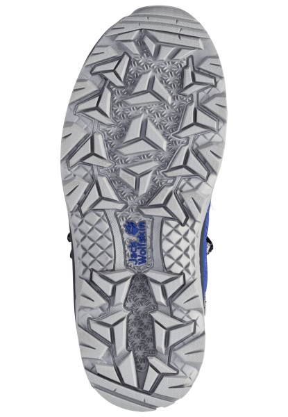 Donkerblauwgrijze Vojo Texapore Mid K Best Jack Wolfskin