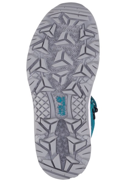 Fashion Vojo Texapore Mid K Groen-donkergroen Jack Wolfskin