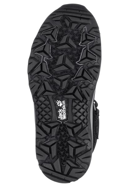 Jack Wolfskin Zwart-potig Geel Xt Fashion Vojo Lt Texapore Mid K