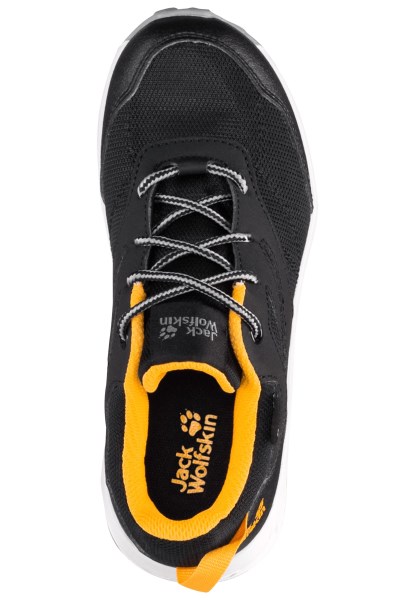 Zwart-potige Gele Jack Wolfskin Bos Texapore Low K Origineel