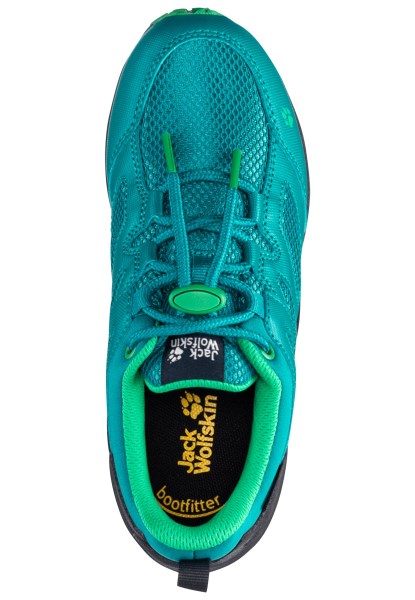Donkerblauw-groene Hot Jack Wolfskin Ontketenen 4 Speed Texapore K