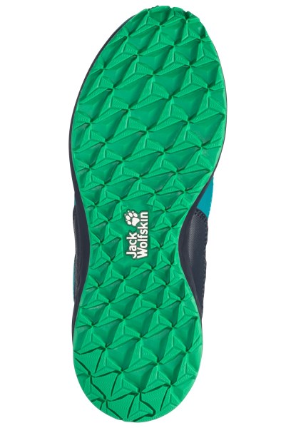 Donkerblauw-groene Hot Jack Wolfskin Ontketenen 4 Speed Texapore K