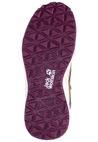 Bruinroze Woodland Texapore Mid K Jack Wolfskin Nieuw