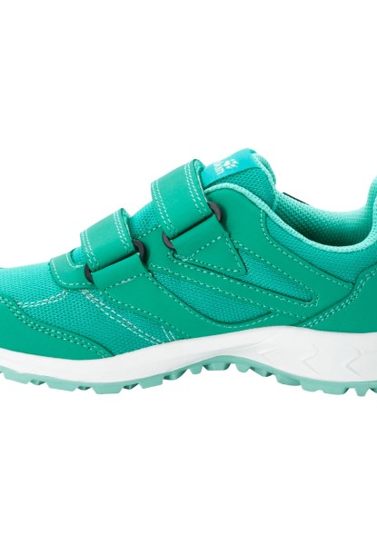 Oorsprong Jack Wolfskin Woodland Texapore Laag Vc K Lichtgroen-groen