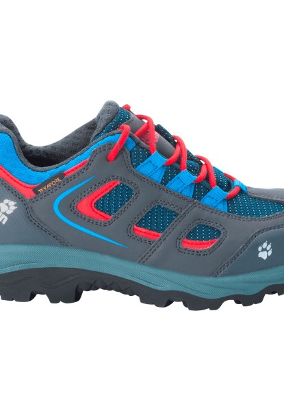 Merken Blauw-rood Vojo Texapore Low K Jack Wolfskin