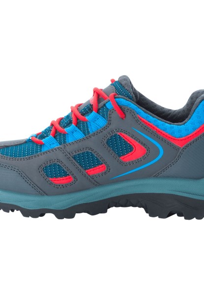 Merken Blauw-rood Vojo Texapore Low K Jack Wolfskin
