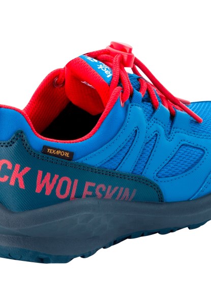 Ontketen 4 Speed Texapore K Jack Wolfskin Heet Blauw-rood