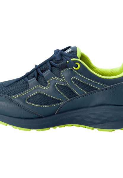 Ontketen 4-speed Texapore K Blue-lime Nieuwe Jack Wolfskin