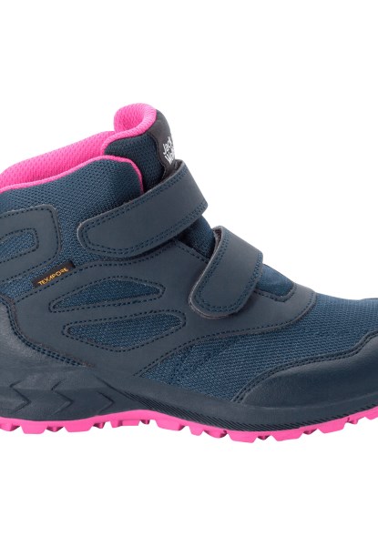 Woodland Texapore Mid Vc K Collectie Blauw-roze Jack Wolfskin