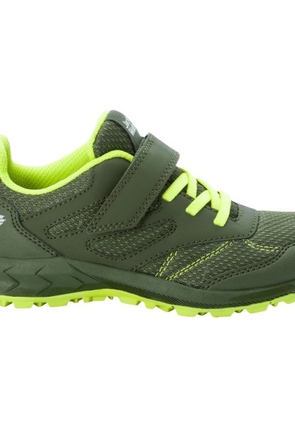 Jack Wolfskin Woodland Low Vc K Origineel Groen-limoen