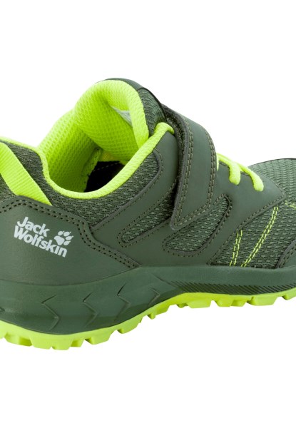 Jack Wolfskin Woodland Low Vc K Origineel Groen-limoen