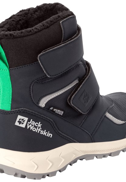 Donkerblauw-groen Jack Wolfskin Heet Bos Wt Texapore Hoog Vc K
