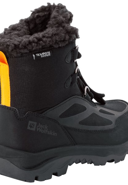 Zwart-potig Geel Xt Fashion Vojo Shell Xt Texapore Mid K Jack Wolfskin