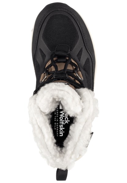 Originele Bruin-zwarte Jack Wolfskin Vojo Shell Xt Texapore Mid K