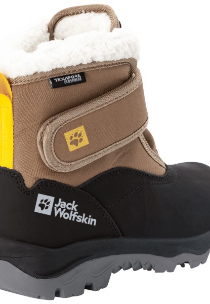 Hete Bruin-zwarte Vojo Shell Texapore Mid Vc K Jack Wolfskin
